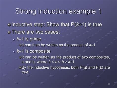 strong vs weak induction|CMSC 250: Weak and Strong Mathematical Induction .